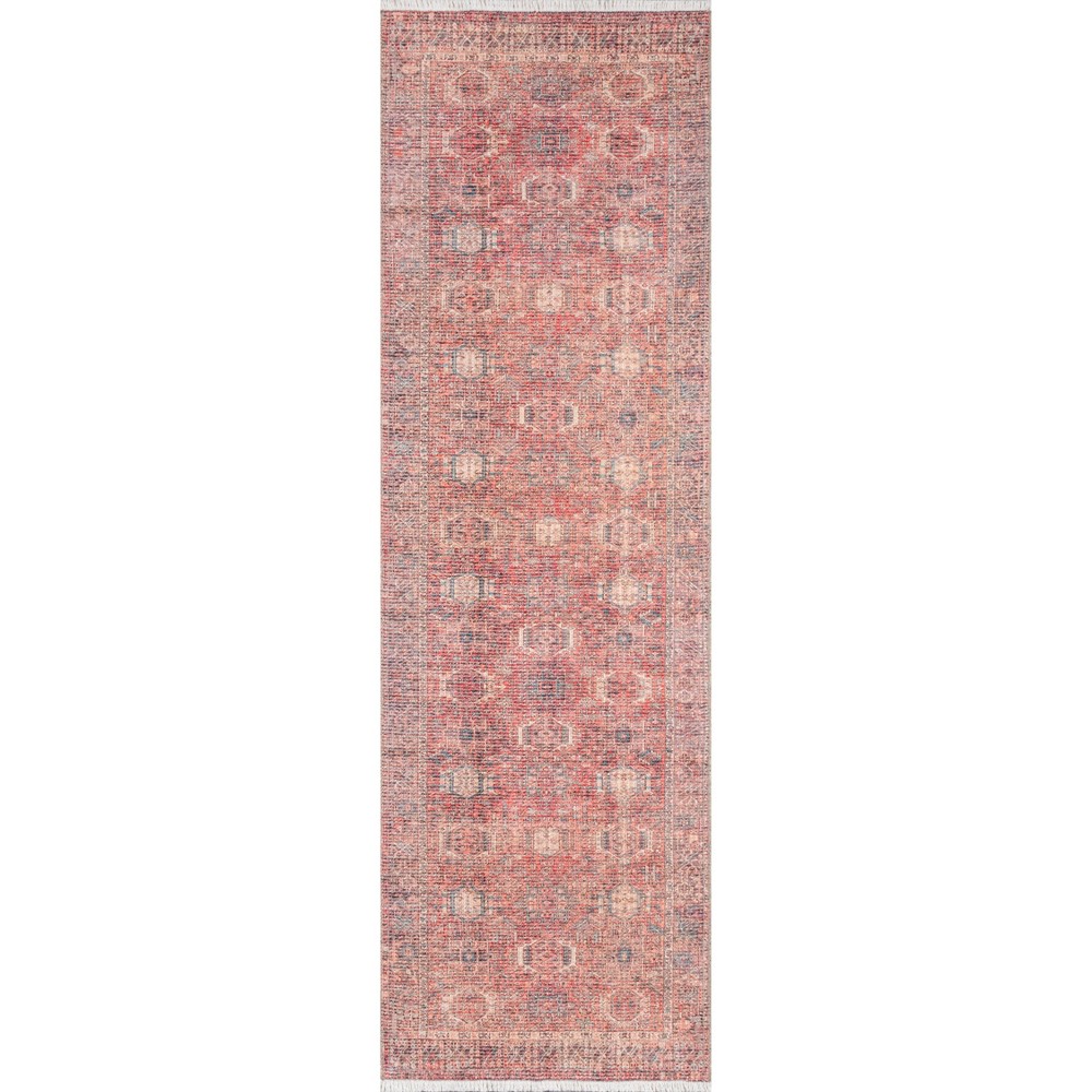 Photos - Area Rug Momeni 2'6"x10' Helena Runner Rug Pink  