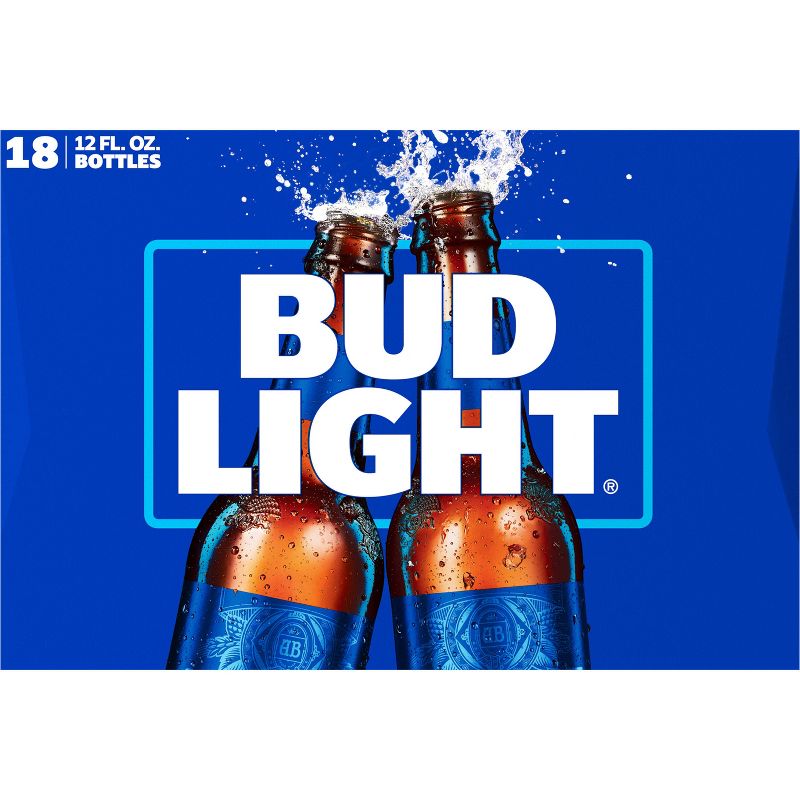 Bud Light Beer - 18pk/12 fl oz Bottles, 4 of 12