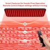 The Morfone comes with a wireless remote control and 660nm, 850nm, 940nm infrared light therapy lamps. It is a home-use red light treatment device. - 4 of 4