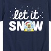 Boys' - SpongeBob SquarePants - Let It Snow Short Sleeve Graphic T-Shirt - 2 of 4