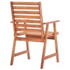vidaXL Patio Dining Chairs 2 pcs Solid Acacia Wood - 4 of 4