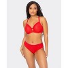 Curvy Couture Women'S Plus Size Sheer Mesh Full Coverage Unlined Underwire Bra - 4 of 4