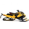 Ski-Doo MXZ Blizzard (Trail Segment) Neo Yellow and Ski-Doo MXZ 120cc Neo Yellow Set of 2 1/32 Diecast Models by BRP Models - 2 of 4