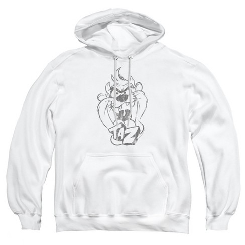 Looney Tunes Faded Taz Adult Pull-Over Hoodie - image 1 of 4