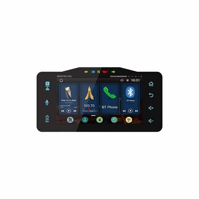 Diamond Audio MSHD9813SG Plug N-Play Digital Media Receiver Features Apple CarPlay, Android Auto, Bluetooth Compatible With 1998-2013 H-D Street Glide