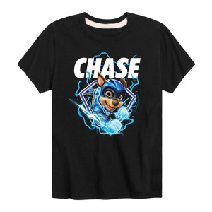 Boys' - Paw Patrol - Chase Lightning Short Sleeve Graphic T-Shirt - 1 of 4