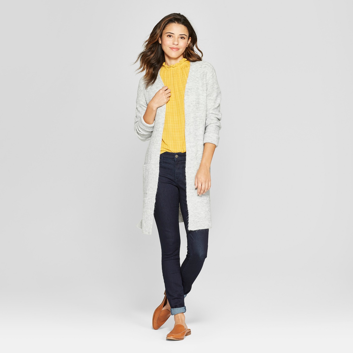 Women's Duster Open Cardigan - Universal Threadâ„¢ - image 3 of 3