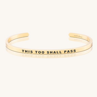 Mantra Jewelry - This Too Shall Pass