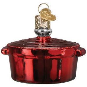 Old World Christmas Blown Glass Ornament for Christmas Tree, Dutch Oven - 1 of 4