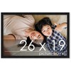 PosterPalooza | Classic Modern Black Picture Frame - UV Acrylic, Backing Board, Hanging Hardware Included - 2 of 4