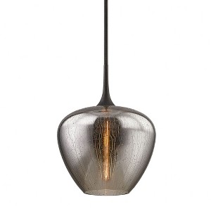 Troy Lighting West End 1 - Light Pendant in  Vintage Bronze Smoke Shade - 1 of 1