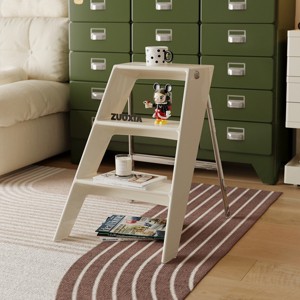 GDFStudio Gremont Modern Folding Ladder Frame End Table - 1 of 4