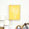 VIP Wood 9.5 in. Yellow Floral Pattern Wall Art - 2 of 4