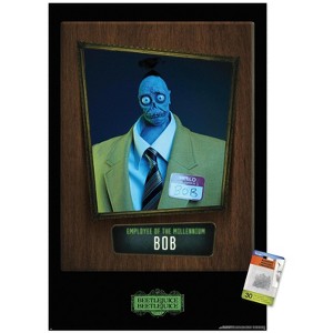 Trends International Beetlejuice Beetlejuice - Employee Of The Millennium (Bob) Unframed Wall Poster Prints - 1 of 4