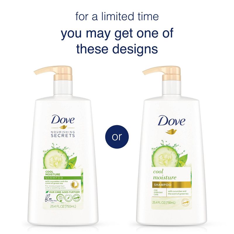 Dove Beauty Cucumber &#38; Moisture Shampoo - 25.4 fl oz, 6 of 9