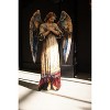 Angel Print on Wooden Easel – Holiday Display Decoration – 27"Tall Set of 2 by Kalalou - 4 of 4