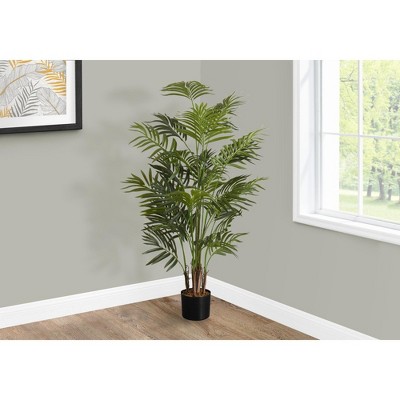 NicBex Artificial Tree Artificial Plant 24" Tall Artificial Palm Tree with Pot, Room Decor for Home Office Foyer Porch