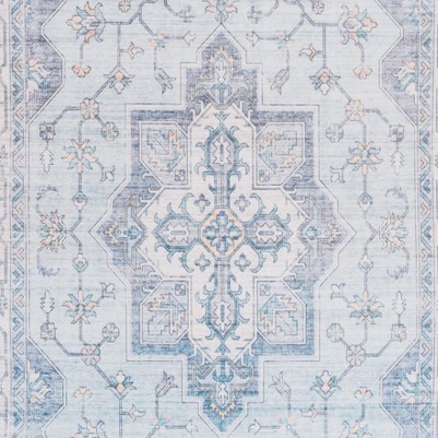 light blue/ivory