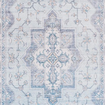 light blue/ivory