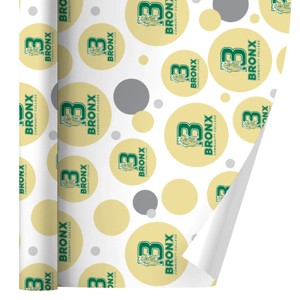 Bronx Community College Primary Logo Gift Wrap Wrapping Paper Roll 30x72 - 1 of 4