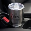 Chief Chaos Coordinator Matte Black 30 Ounce Stainless Steel Travel Tumbler Mug with Lid - 2 of 4