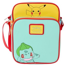 Loungefly Pokemon Color Block Starters Crossbody Bag - 1 of 4