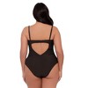 S3 Swim Smoothing Novelty Texture Underwire One Piece Swimsuit - Sculpt, Support, Smooth - 3 of 3