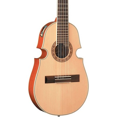 Oscar Schmidt OQ40SE Acoustic-Electric Cuatro Natural