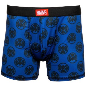 Mens Agents of S.H.I.E.L.D. Symbol Underwear Boxer Briefs - 1 of 3
