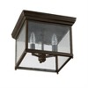 Capital Lighting 3 - Light Flush Mount in  Old Bronze - 2 of 2
