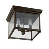 Capital Lighting 3 - Light Flush Mount in  Old Bronze - image 2 of 2