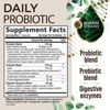 Probiotics 60 Billion CFU + 10 Strains - Daily Probiotic for Immune, Digestive & Gut Support, Prebiotics and Probiotics Supports - 60 Capsules - 2 of 4