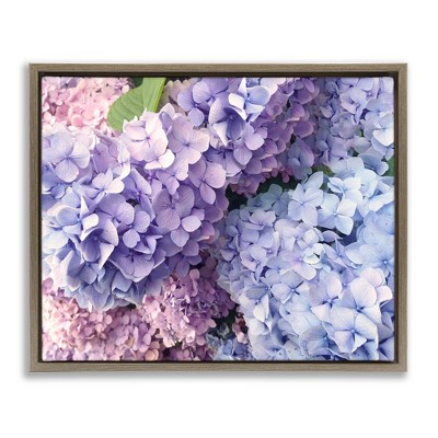 Stupell Industries Pastel Hydrangea Flower Petals, 31" x 25"