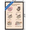 Trends International Pusheen - Thankful Framed Wall Poster Prints - 3 of 4
