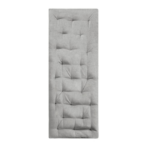 Buy Azza Poly Chenille Square Floor Pillow Cushion Gray