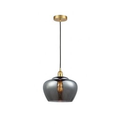 Fenton - 1 Light Mini Pendant In Industrial Style-11.5 Inches Tall and 11 Inches Wide