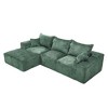 NicBex Couches for Living Room 108.27" L-shaped Sectional Sofa Chenille Upholstered 3-seater Sofa Couch with Throw Pillows - 4 of 4