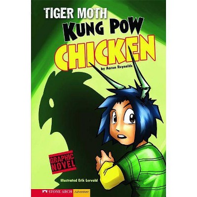 Kung POW Chicken - (Graphic Sparks Graphic Novels (Paperback)) by  Aaron Reynolds (Paperback)