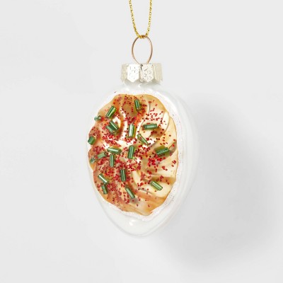 Deviled Egg Glass Christmas Tree Ornament - Wondershop™