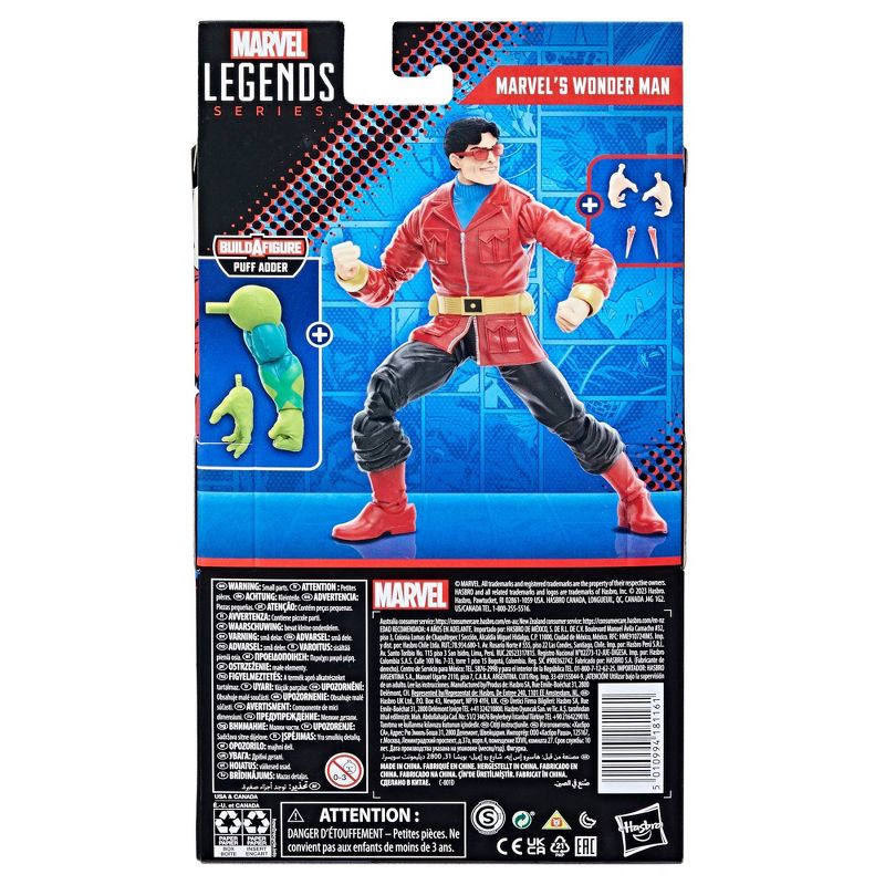 Marvel Avengers Legends Series Marvel&#39;s Wonder Man Action Figure, 5 of 10