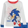 Sonic The Hedgehog Little/Big Boy's 4-Piece Cotton Pajama Set - 4 of 4