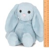 Bearington Bearington Snuggle Bunny Blue Plush Bunny Rabbit Stuffed Animal, 13.5 Inch - 2 of 3