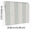 Veer Decor Antibes Linen Stripes  Wallpaper - 2 of 3