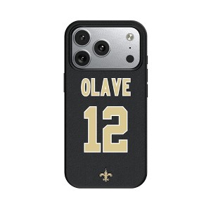 NFL New Orleans Saints Players Game Tactic MagSafe Compatible Cell Phone Case for Apple iPhone 17 Series - 1 of 4