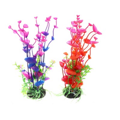 Unique Bargains Aquarium Plants Decorations Artificial Aquatic Plant 