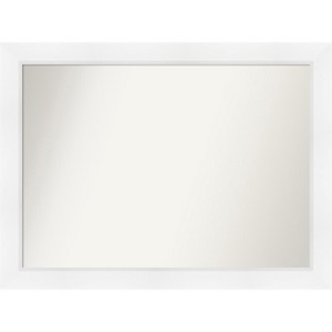 Amanti Art Sloped Non-Beveled Framed Bathroom Vanity Wall Mirror - 1 of 4