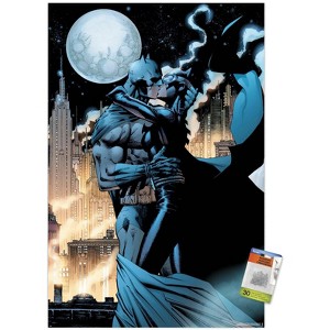 Trends International DC Comics Batman - Kissing Catwoman Unframed Wall Poster Prints - 1 of 4