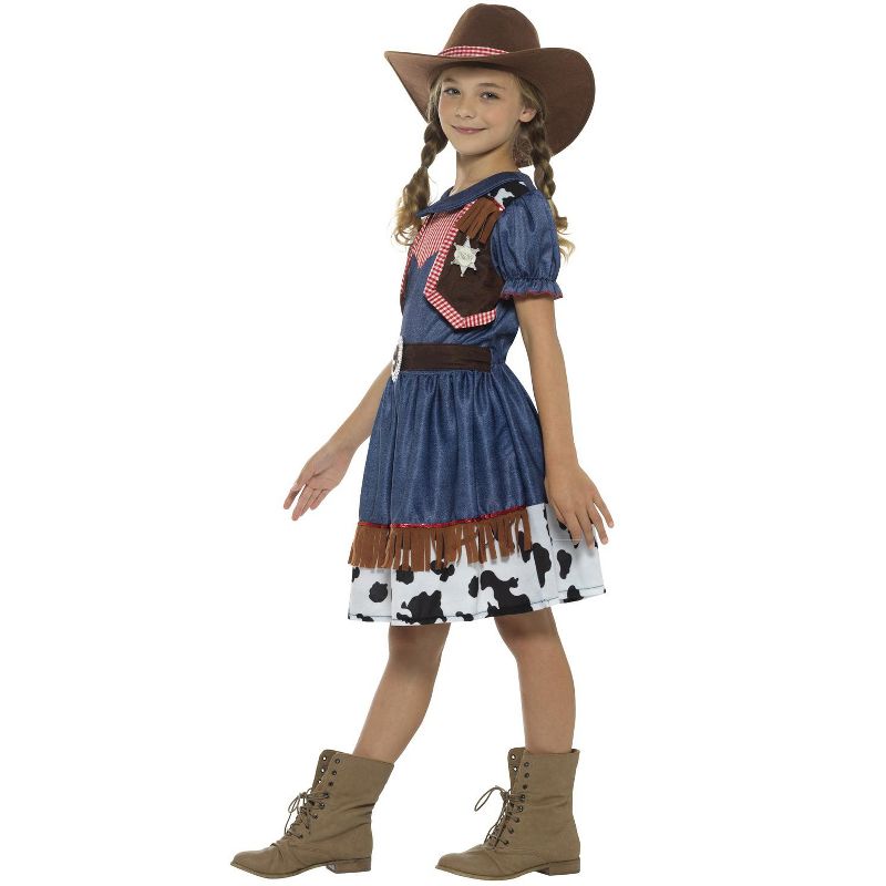 Smiffy Texan Cowgirl Child Costume, Medium, 3 of 4