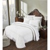 Heirloom 100% Cotton Soft & Breathable Chenille Tufted Lightweight Medallion Design Bedspreads, All-Season, Machine Washable - 3 of 4