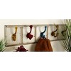 Olivia & May 7"x24" Wooden 5 Hanger Wall Hook White : Distressed MDF, Decorative Storage for Entryway - image 2 of 4